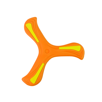 Bumerang Latający Dysk Do Rzucania Pomarańczowy Dla Dzieci