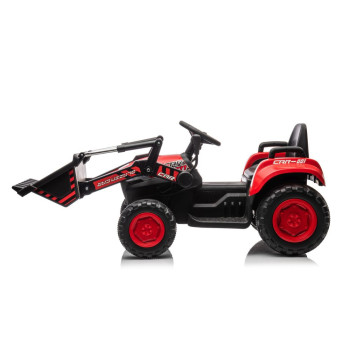Traktor Na Akumulator Z łyżką BW-X002A Czerwony