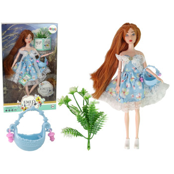Lalka Dla Dzieci Emily Wiosenna Rude Włosy Kwiaty