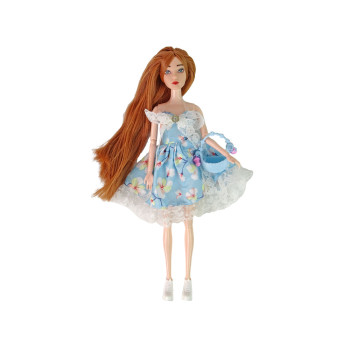 Lalka Dla Dzieci Emily Wiosenna Rude Włosy Kwiaty