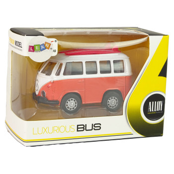 Autko Metalowy Wycieczkowy Bus