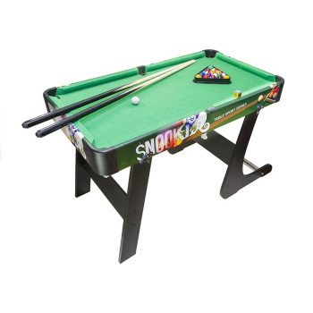 Duży Drewniany Składany Stół Bilardowy Gra + Bile
