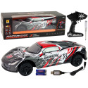 Auto Sportowe R/C 1:8 Szary Biały