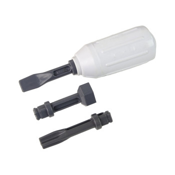 Śmieciarka do Rozkręcania i Skręcania Akcesoria Pomarańczowa