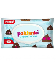 Woreczki na zużyte pieluszki Paklanki 50 szt.