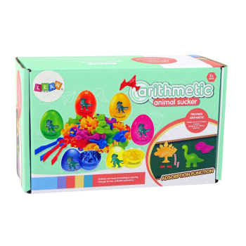 Jajka Dinozaurów Figurki Gumowe Przyssawki