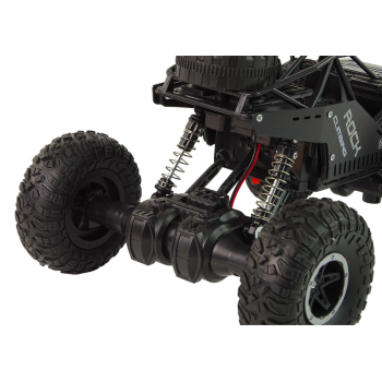 Pojazd RC Rover 1:16 Auto Czarne Zdalnie Sterowane Na Pilot