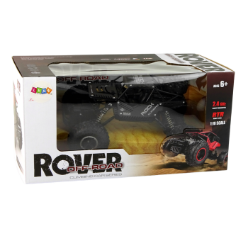 Pojazd RC Rover 1:16 Auto Czarne Zdalnie Sterowane Na Pilot