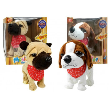 Interaktywny Piesek Szczeka Rusza Ogonkiem Sensory