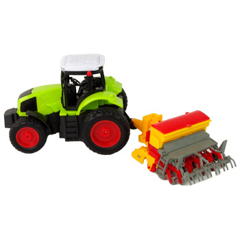 Pojazd Rolniczy Traktor Z Prasą R/C 1:16 Zielony