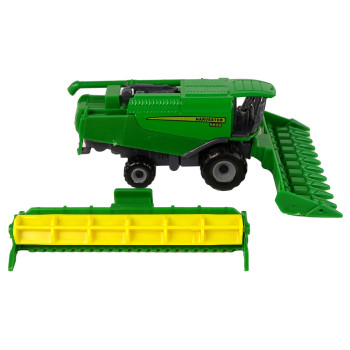 Pojazd Rolniczy Kombajn Z Przystawką Zielony Żółty