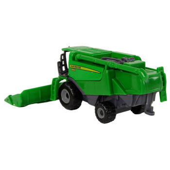 Pojazd Rolniczy Kombajn Z Przystawką Zielony Żółty