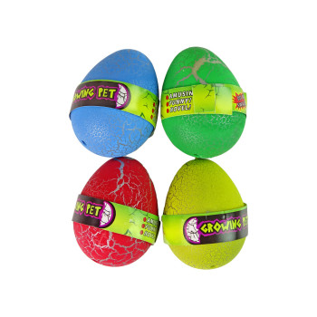 Wykluwające się Magiczne Jajko Dinozaura Rosnące 6 cm Kolorowe