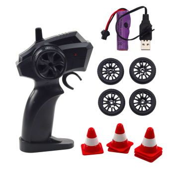 Auto Sportowe Do Driftu Wymienne Koła Zdalnie Sterowany RC 4WD Czerwone