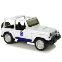 Samochód Terenowy Auto Policyjne Białe