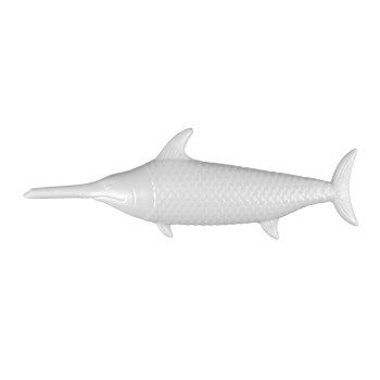 Zdalnie Sterowany Rekin Czarny Na Podczerwień Rusza Ogonem Woda