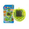 Gra Elektroniczna Tamagotchi  Zielona z krótkim łańcuszkiem