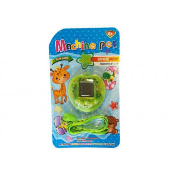 Gra Elektroniczna Tamagotchi  Zielona z krótkim łańcuszkiem
