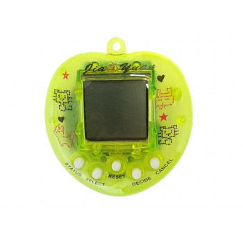 Gra Elektroniczna Tamagotchi  Zielona z krótkim łańcuszkiem