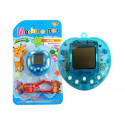 Gra Elektroniczna Tamagotchi Niebieska z krótkim łańcuszkiem
