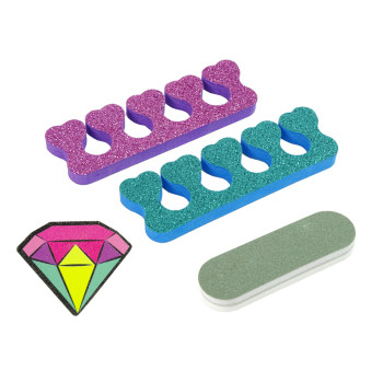 Zestaw do Malowania Paznokci Lakiery Pisaki Kolorowe Naklejki