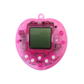 Gra Elektroniczna Tamagotchi Różowa z krótkim łańcuszkiem