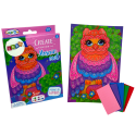 Zestaw DIY Kolorowa Mozaika Wyklejanka Sowa