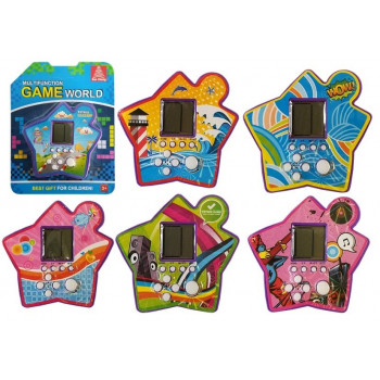 Gra Elektroniczna Kieszonkowa Tetris Gwiazdka