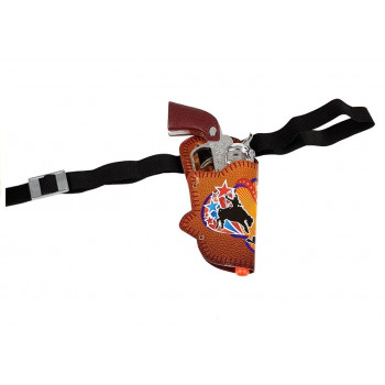Zestaw Kowboja Kowbojski Pistolet + Akcesoria