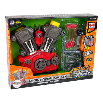 Zestaw Majsterkowicza Silnik Do Rozkręcania Światło Dźwięk