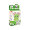 Zestaw DIY Diamentowy Renifer DIY Kryształki Brelok 3D Zielony