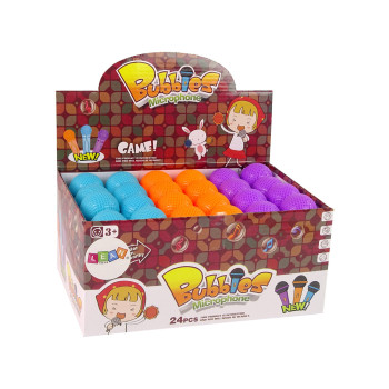 Bańki Mydlane Mikrofon 3 Kolory 40ml