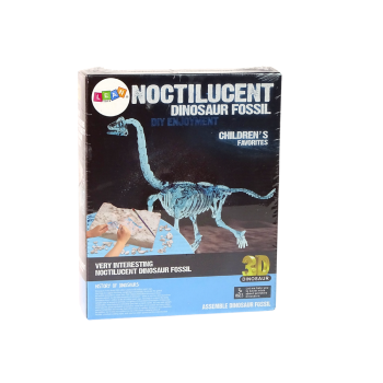 Zestaw Archeologiczny Wykopaliska Dinozaur Szkielet 3D Brachiosaurus Hologram