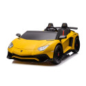 Auto Na Akumulator Lamborghini XXL A8803 Żółte 24V