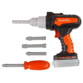 Zestaw Majsterkowicza w Plecaku Kask Narzędzia Pomarańczowy