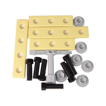 Zestaw Majsterkowicza w Plecaku Kask Narzędzia Pomarańczowy