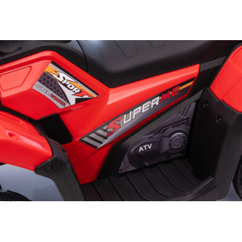 Quad Na Akumulator JC915 Czerwony