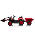 Traktor Na Akumulator Z łyżką BW-X002A Czerwony