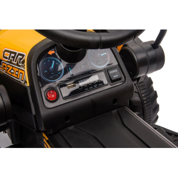 Traktor Na Akumulator Z łyżką  BW-X002A Żółty