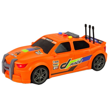 Auto Sportowe Wyścigowe 1:16 Pomarańczowy Dźwięk