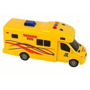 Auto Camper Wycieczka Napęd Frykcyjny Dźwięk Światła