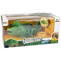 Kameleon Zdalnie Sterowany Zielony Światła 28 cm