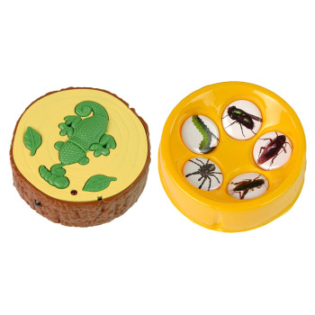 Kameleon Zdalnie Sterowany Zielony Światła 28 cm