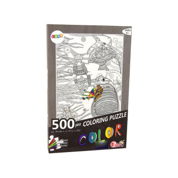 Puzzle Do Kolorowania 500 Elementów Ryby Ocean