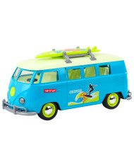 Samochód Surfer Van Bus Deska Surfingowa Światła Dźwięki Turkusowy