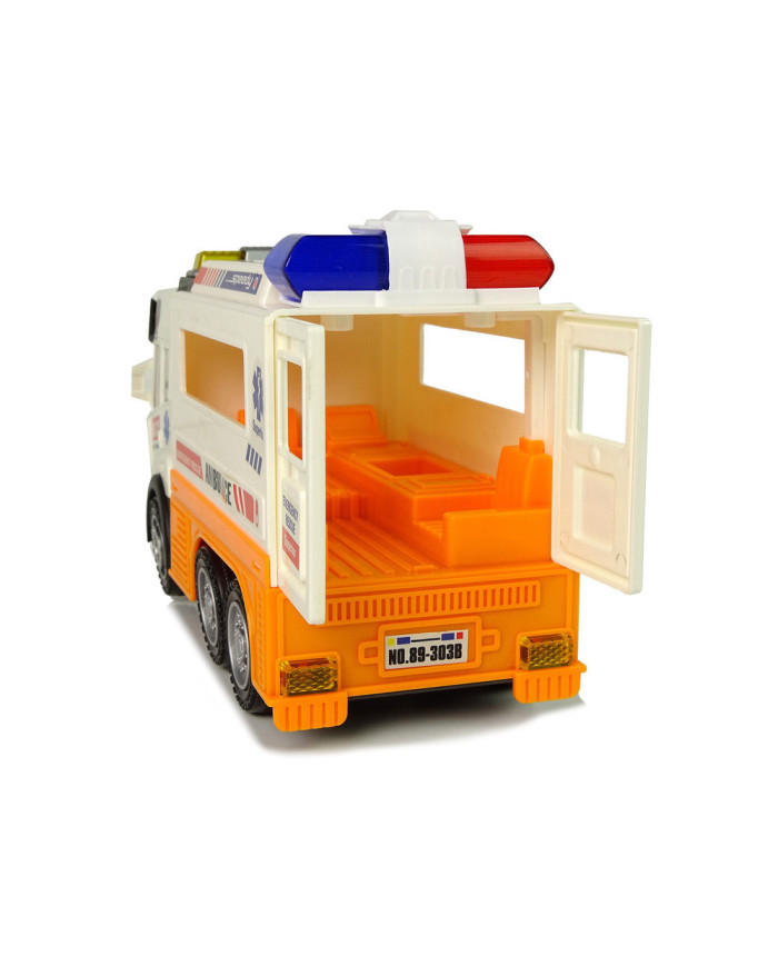 Ambulans Autko na Baterie Światło Dźwięki