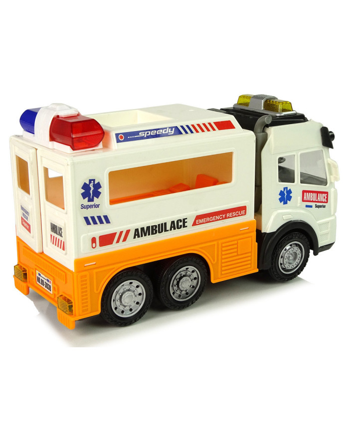 Ambulans Autko na Baterie Światło Dźwięki