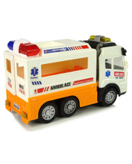 Ambulans Autko na Baterie Światło Dźwięki