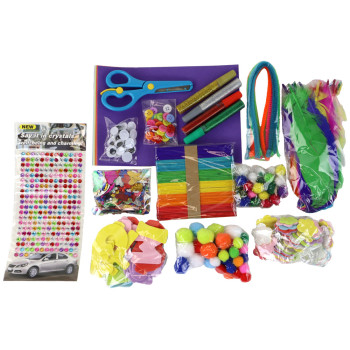 Zestaw Artystyczny Kreatywny Plastyczny W Słoiku DIY