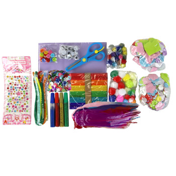 Zestaw Artystyczny Kreatywny Plastyczny W Słoiku DIY